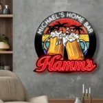 Hamm Neon Sign Custom Mug Clink Toast 1