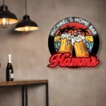 Hamm Neon Sign Custom Mug Clink Toast 1