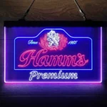 Hamm Neon Sign Est 1865 3 Color 1