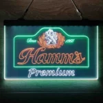 Hamm Neon Sign Est 1865 3 Color 1