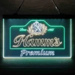 Hamm Neon Sign Est 1865 3 Color 1