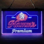 Hamm Neon Sign Est 1865 3 Color 1