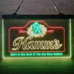Hamm Neon Sign Since 1865 3 Color 1