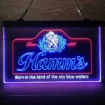 Hamm Neon Sign Since 1865 3 Color 1