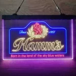 Hamm Neon Sign Since 1865 3 Color 1