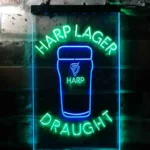 Harp Neon Sign Larger Draught Ale 1