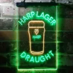 Harp Neon Sign Larger Draught Ale 1