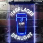 Harp Neon Sign Larger Draught Ale 1
