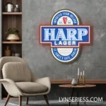 Harp Neon Sign Led 1