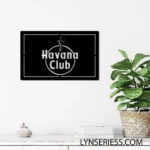 Havana Club Metal Sign Logo 1