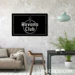 Havana Club Metal Sign Logo 1