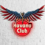 Havana Club Neon Sign American Eagle 1