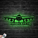 Hobbies Crafts Metal Sign Aviator Name 1