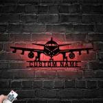 Hobbies Crafts Metal Sign Aviator Name 1