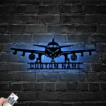 Hobbies Crafts Metal Sign Aviator Name 1