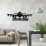 Hobbies Crafts Metal Sign Aviator Name 1