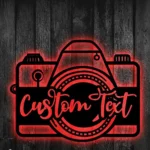 Hobbies Crafts Metal Sign Custom Photographer 1