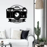 Hobbies Crafts Metal Sign Personalized Camera Photo Taking Name 1