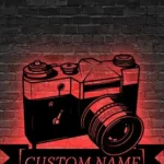 Hobbies Crafts Metal Sign Personalized Photographer Name 1