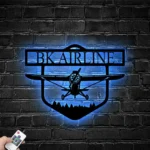 Hobbies Crafts Metal Sign Personalized Sky High Lover 1