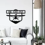 Hobbies Crafts Metal Sign Personalized Sky High Lover 1