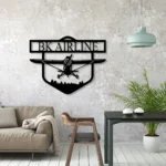 Hobbies Crafts Metal Sign Personalized Sky High Lover 1