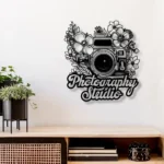 Hobbies Crafts Metal Sign Photography Studio Flowery 1