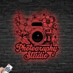 Hobbies Crafts Metal Sign Photography Studio Flowery 1