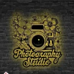 Hobbies Crafts Metal Sign Photography Studio Flowery 1