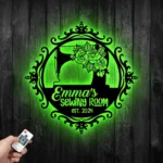 Hobbies Crafts Metal Sign Quilting Space Name 1