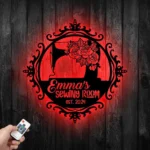 Hobbies Crafts Metal Sign Quilting Space Name 1