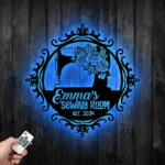 Hobbies Crafts Metal Sign Quilting Space Name 1