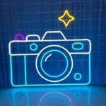 Hobbies Crafts Neon Sign Camera Take Photo Led 1