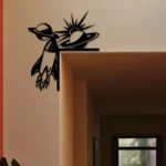 Home Decor Metal Sign Astronaut Rocket 1