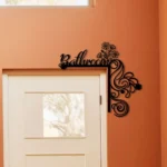Home Decor Metal Sign Bathroom 1