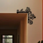 Home Decor Metal Sign Bathroom 1