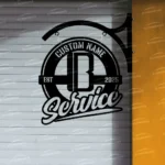 Home Decor Metal Sign Bespoke Logo Bitter Metal Hanging Sign Car Garage Decor 1