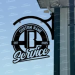 Home Decor Metal Sign Bespoke Logo Bitter Metal Hanging Sign Car Garage Decor 1