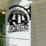 Home Decor Metal Sign Bespoke Logo Bitter Metal Hanging Sign Car Garage Decor 1