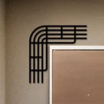 Home Decor Metal Sign Boho Modern Frank Lloyd Wright 1