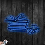 Home Decor Metal Sign Books 038 Coffee 1