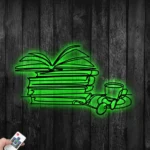 Home Decor Metal Sign Books 038 Coffee 1