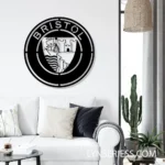 Home Decor Metal Sign Bristol Logo Car 1