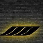 Home Decor Metal Sign Caparo Logo Car 1