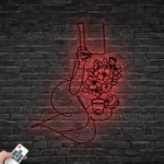 Home Decor Metal Sign Coffee Book Line Art 1