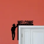 Home Decor Metal Sign Cowboy 1