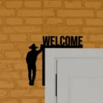 Home Decor Metal Sign Cowboy 1
