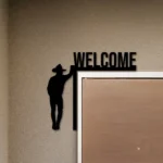 Home Decor Metal Sign Cowboy 1