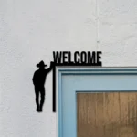 Home Decor Metal Sign Cowboy 1
