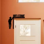 Home Decor Metal Sign Cowboy 1